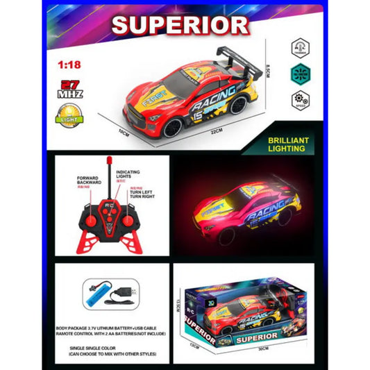 Super RC Car With Colourful Lights Buy at Budget Store UK