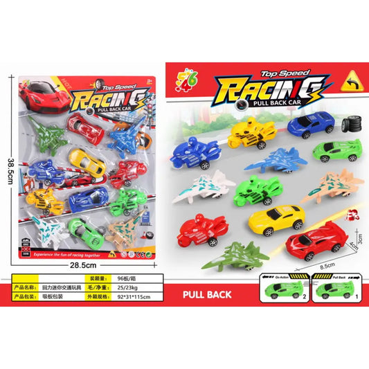 12 Pieces Racing Set Toy for Kids at Budget Store UK