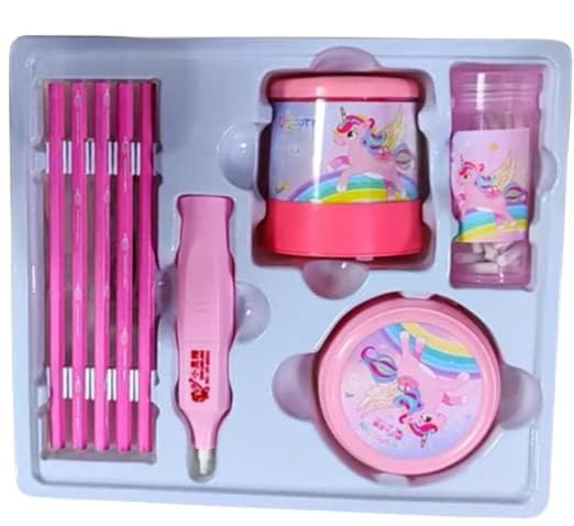Electric Stationery Set for Kids UK – Complete Writing & Drawing School Kit with Fun Accessories
