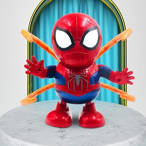 Dancing Spider Man Toy for Kids UK – Light Up Musical Superhero Action Figure