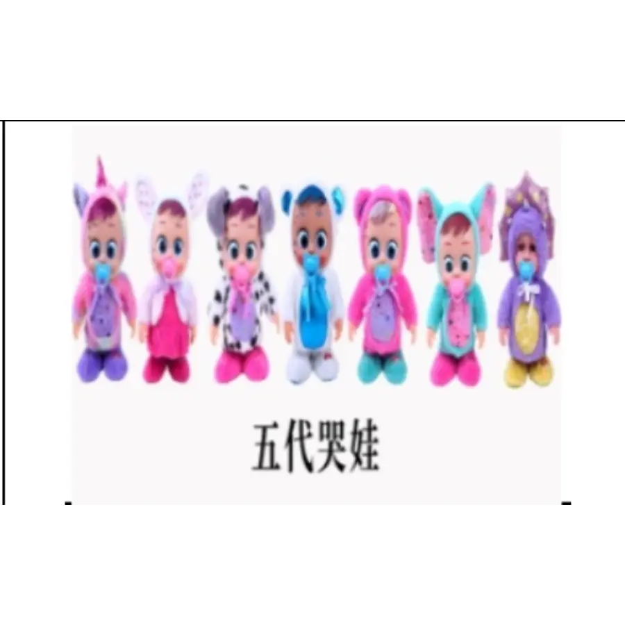 Realistic Cry Baby Doll with Fun Accessories for Kids