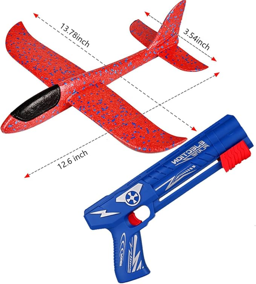Airplane Launcher Toys - High-Flying Fun with Toy Airplane Gun Launcher for Kids