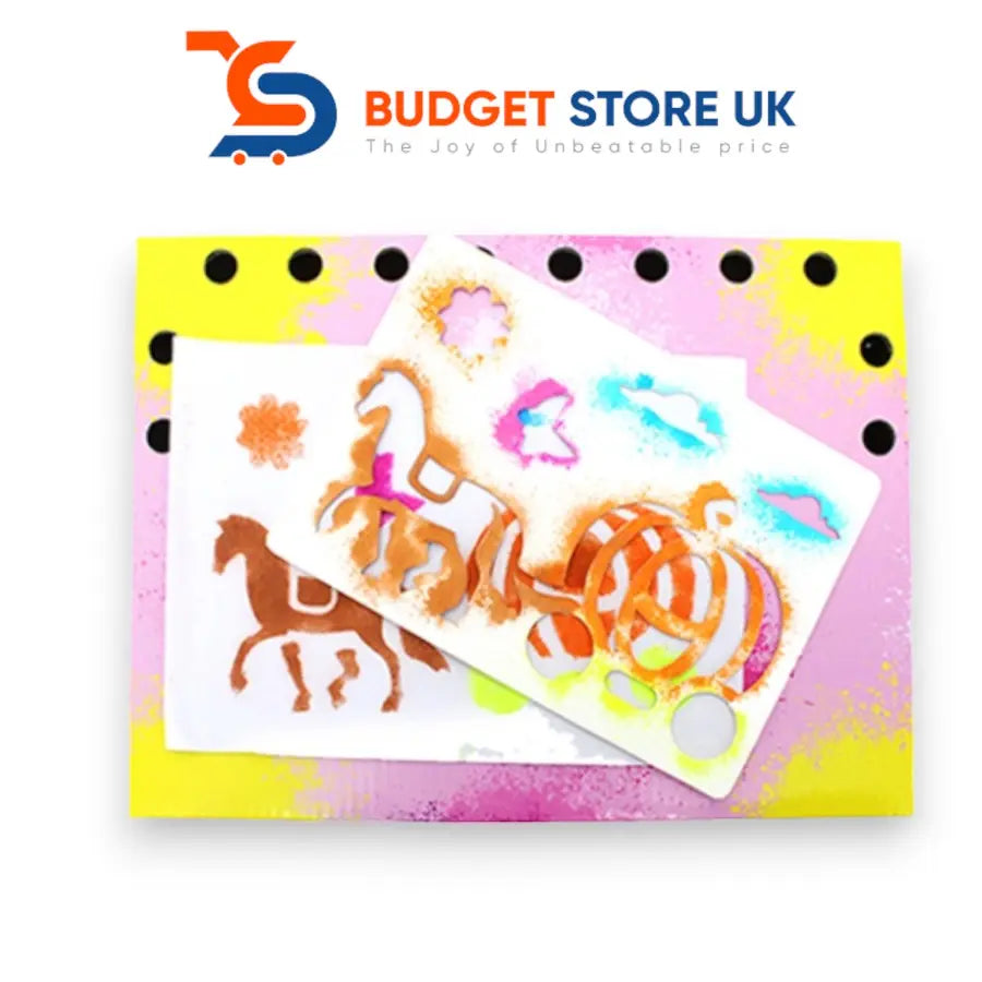 Blow Pens Pink Fantasy Kit: Magical Airbrush Art for Kids | Budget Store UK