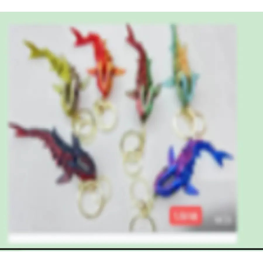 3D Printing Shark Keychain for Kids and Adults