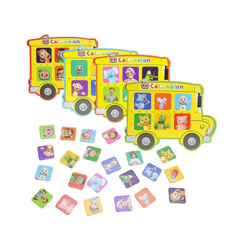 Cocomelon Bus Bingo Board Game – Fun & Educational for Kids!