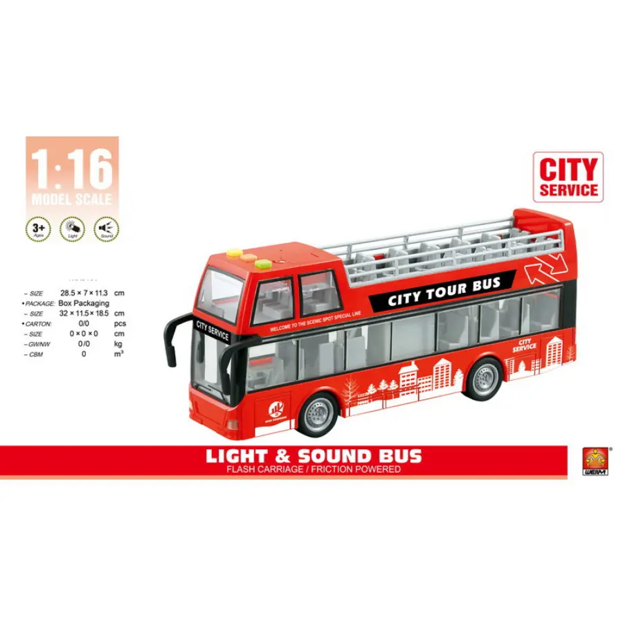 Double Decker Bus Toy - Classic British Bus for Kids in the UK