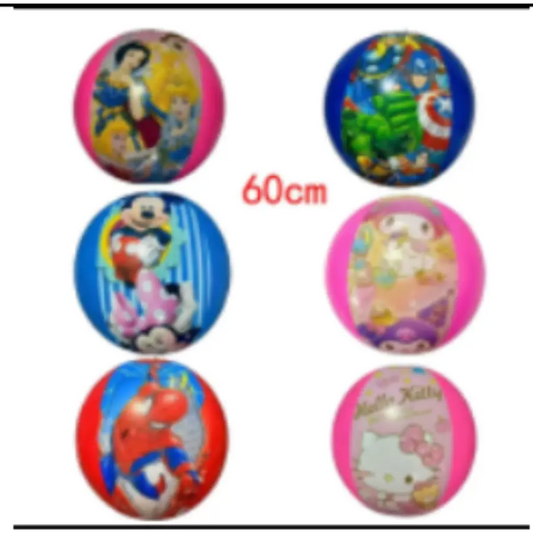 Inflatable Seaside Beach Ball for Summer Fun Budget Store UK