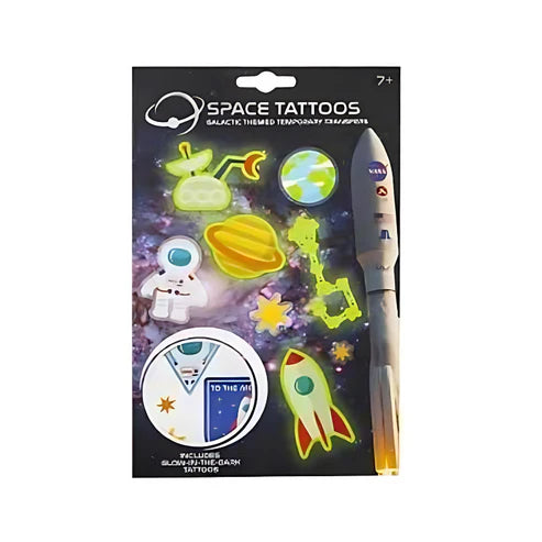 NASA Space Tattoos – Fun & Safe Temporary Tattoos for Kids