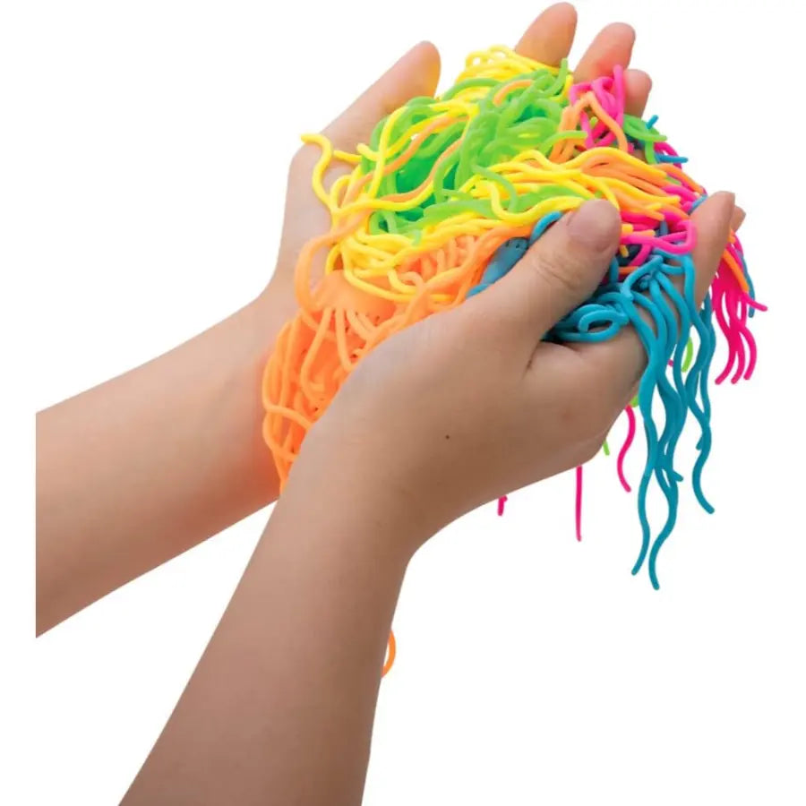 NeeDoh Ramen Noodlies Sensory Toy – Stretchy Noodle Clumps