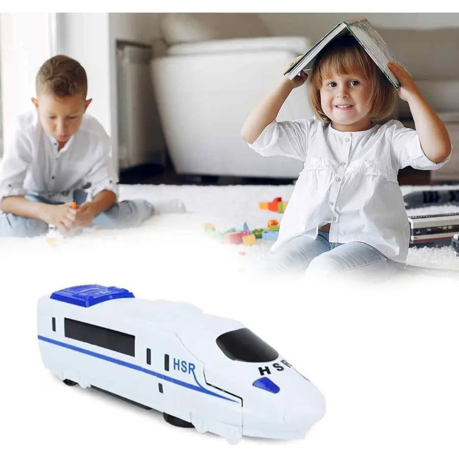 2-in-1 Transforming Train Robot Toy with Lights & Sounds | Budget Store UK