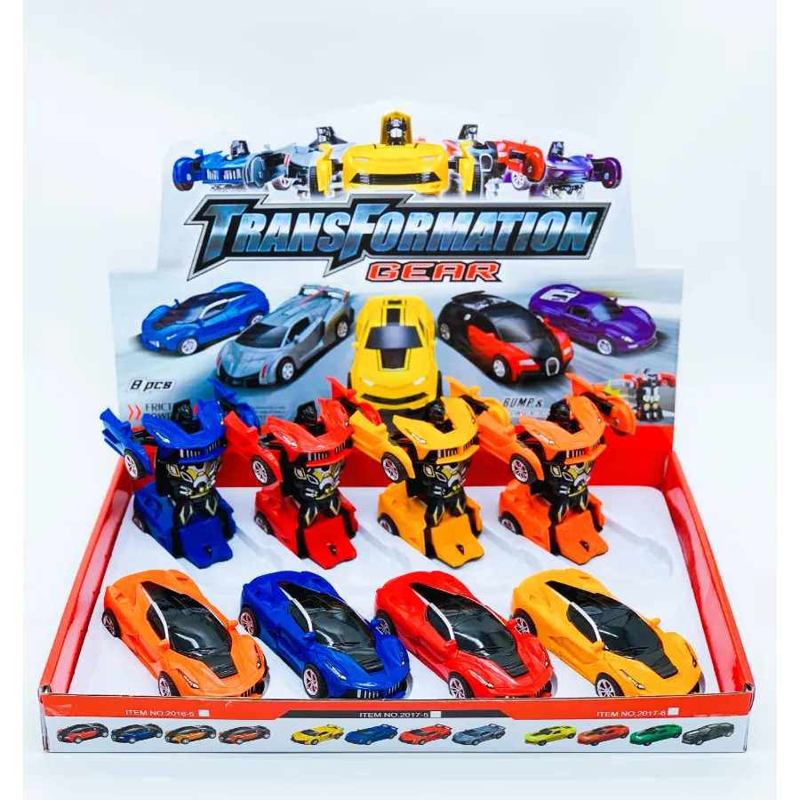 Transforming Action Packed Transformer Car Toy Budget Store UK