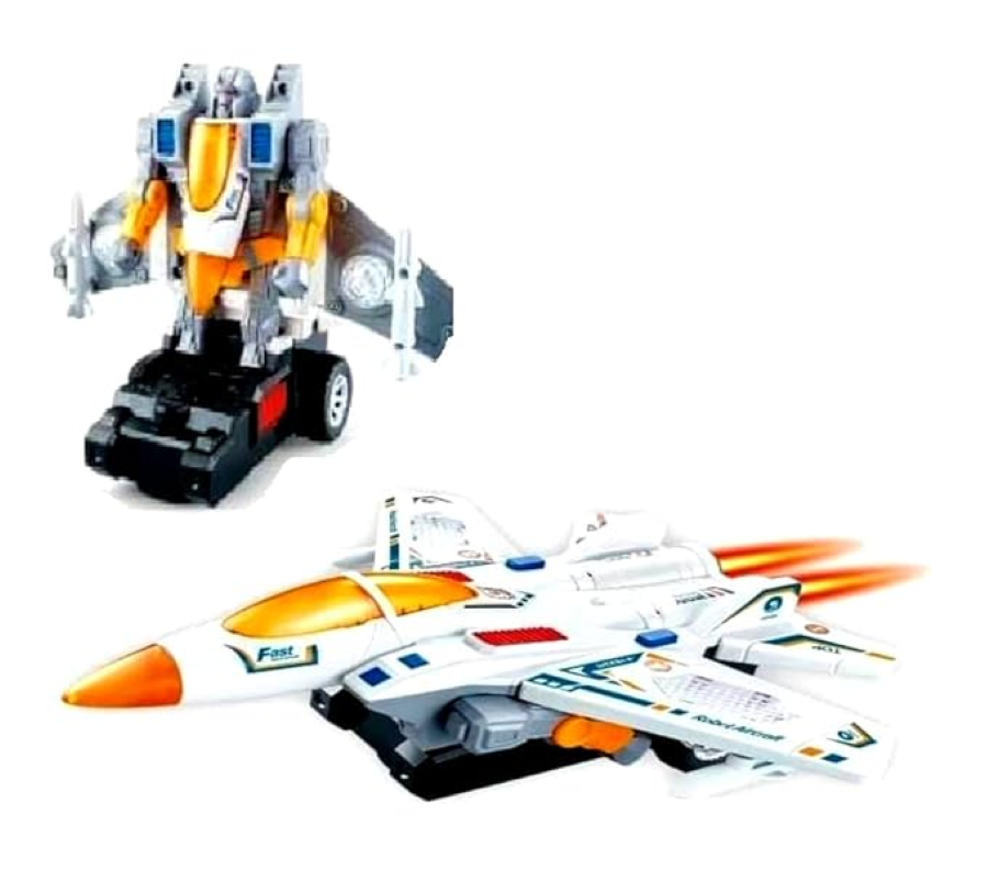 Jet Robot Toy - Transforming Fighter Jet Aircraft for Kids in the UK