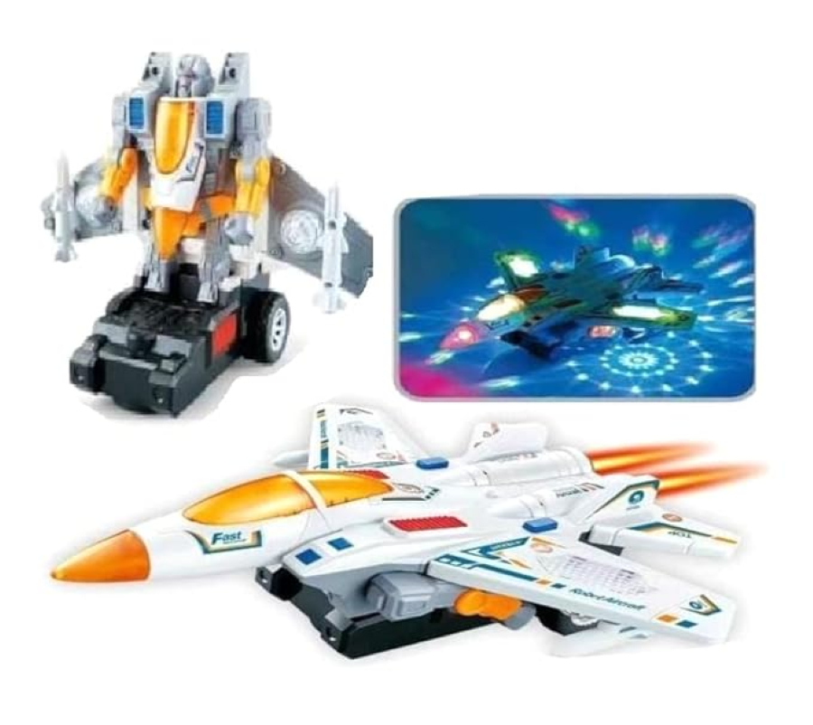 Jet Robot Toy - Transforming Fighter Jet Aircraft for Kids in the UK