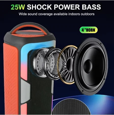 Bluetooth Portable Wireless Speaker for Quality Sound Budget Store UK