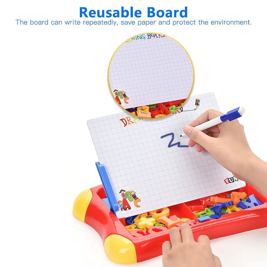 Write & Draw Magnetic Learning Case for Kids! Budget Store UK - Ages 3+