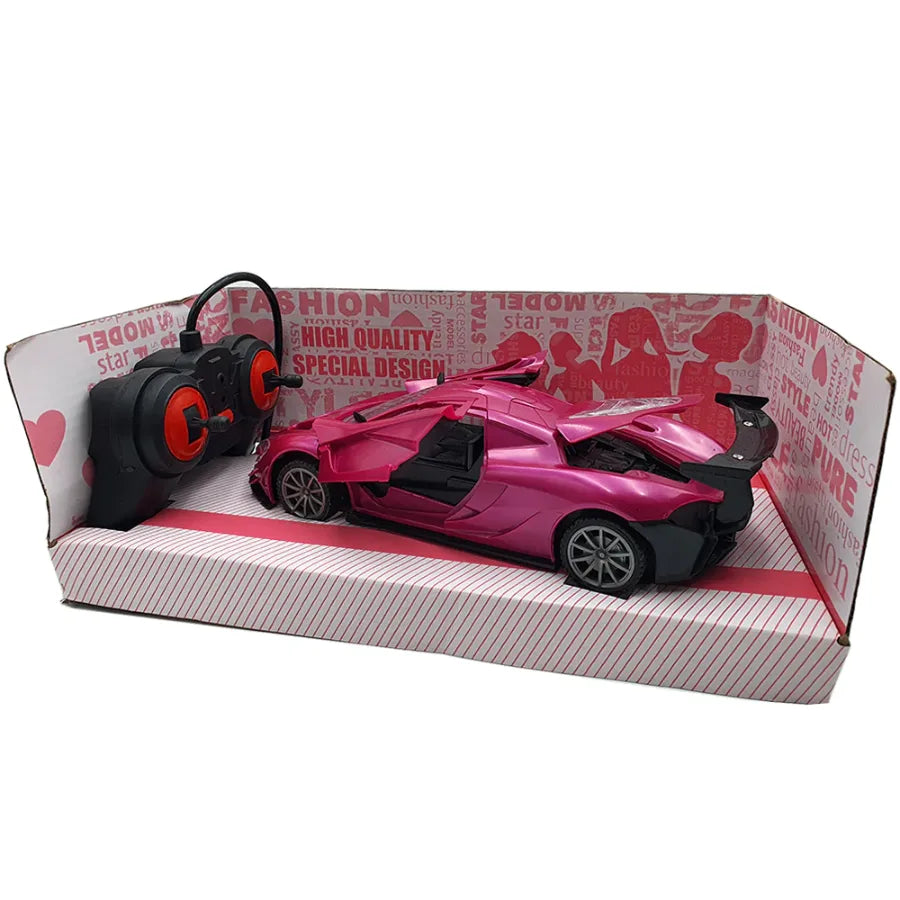 Remote Control High-Speed Car - Swing-Up Doors, Lights & Sound & Speed Racing Car