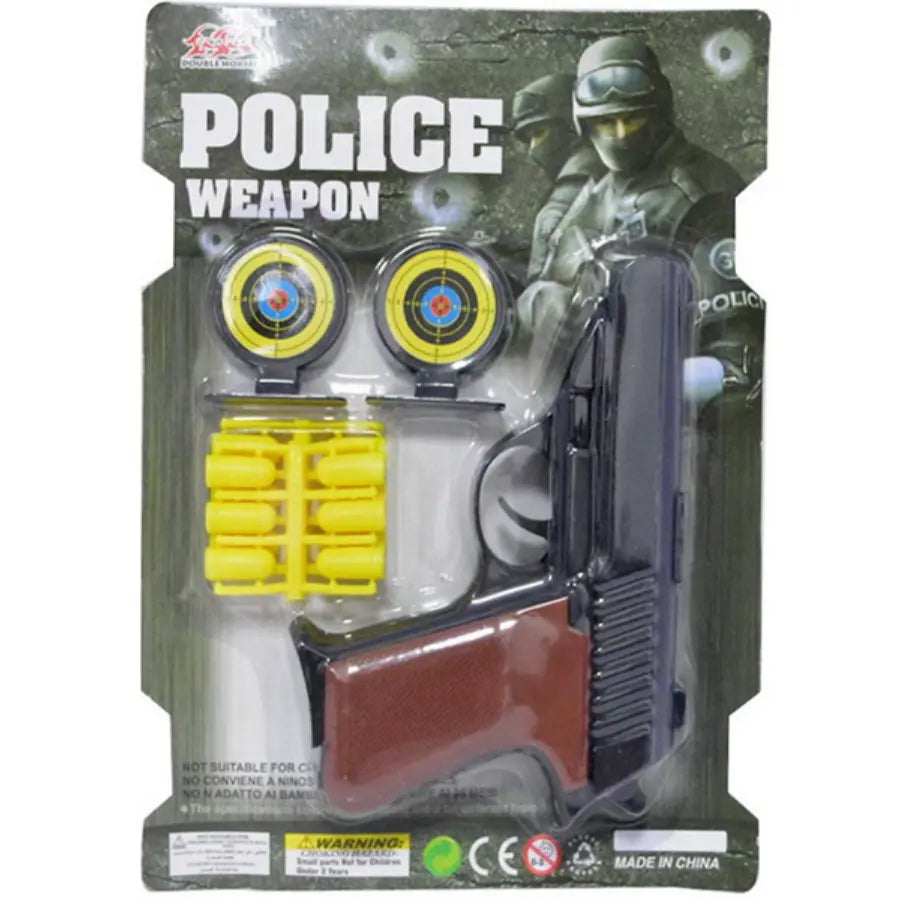 Police Air Gun toy with Bullets,