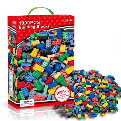 1000PCS building blocks set for kids educational construction bricks STEM toy colourful DIY building play set