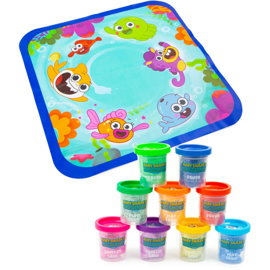 BABY SHARK SENSORY MESSY PLAY SET