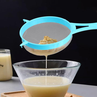 Tea Strainer Set UK – Reusable Plastic Tea Filter with Fine Mesh Kitchen Tool