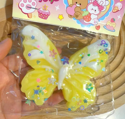 Butterfly Taba Squishy Toy – Soft Fidget Toys Colorful & Stress-Relief Fun
