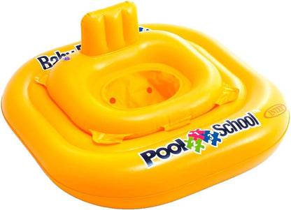 Pool School Deluxe Baby Float – Kids Swimming Seat Beach Toys Infant Pool Float
