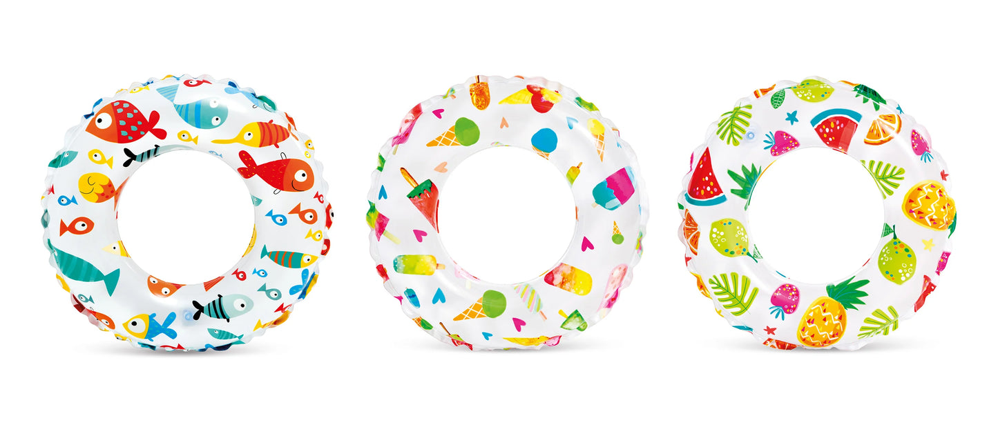 Intex Inflatable Swim Ring – Kids Pool Toy for Summer Fun and Holiday Play