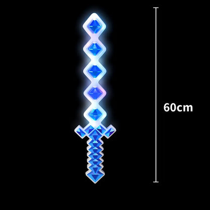 Diamond Pixel Sword Toy – Exciting Led Sword for Kids, Kids Action Toy