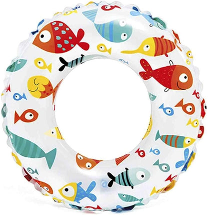 Intex Lively Print Swim Rings – Bright & Fun Inflatable Pool Ring for Kids