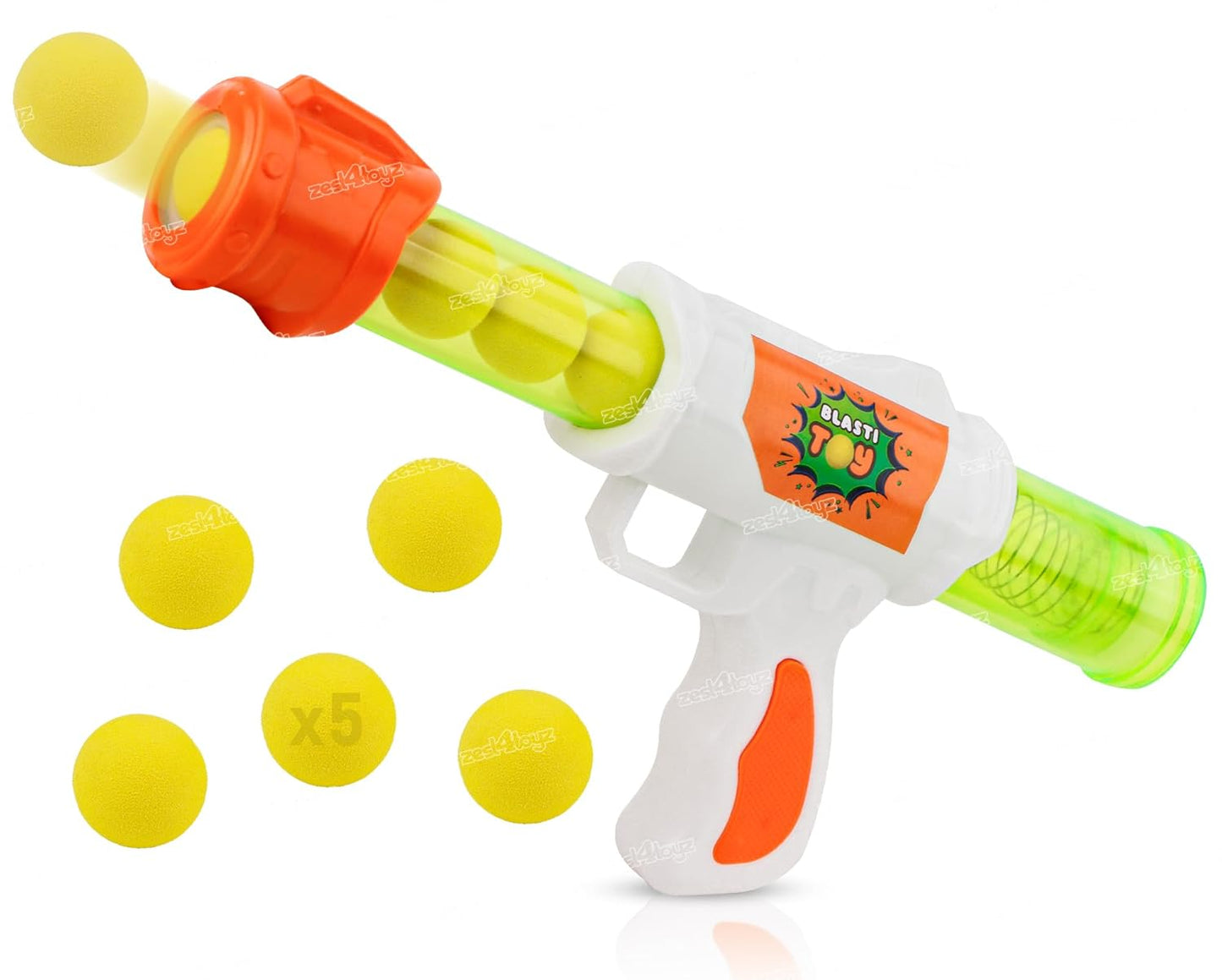 Soft Bullet Gun Launcher – Kids Safe Shooting Toy with Foam Bullets