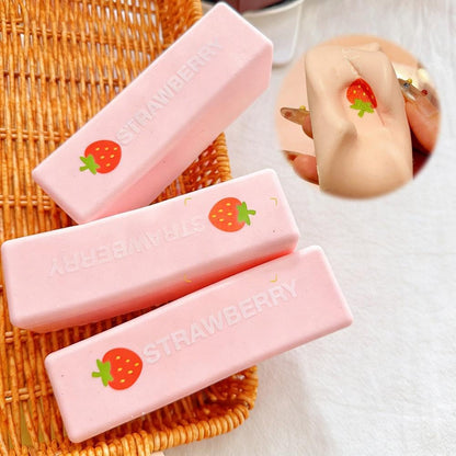 2Pcs Strawberry Chocolate Squishy Set - Stress Relief Fidget Toys