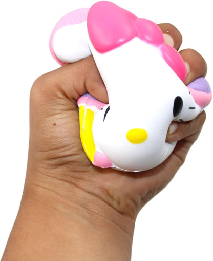 Hello Kitty Face Taba Squishy Toy – Soft & Fun Stress Relief Toy For Kids