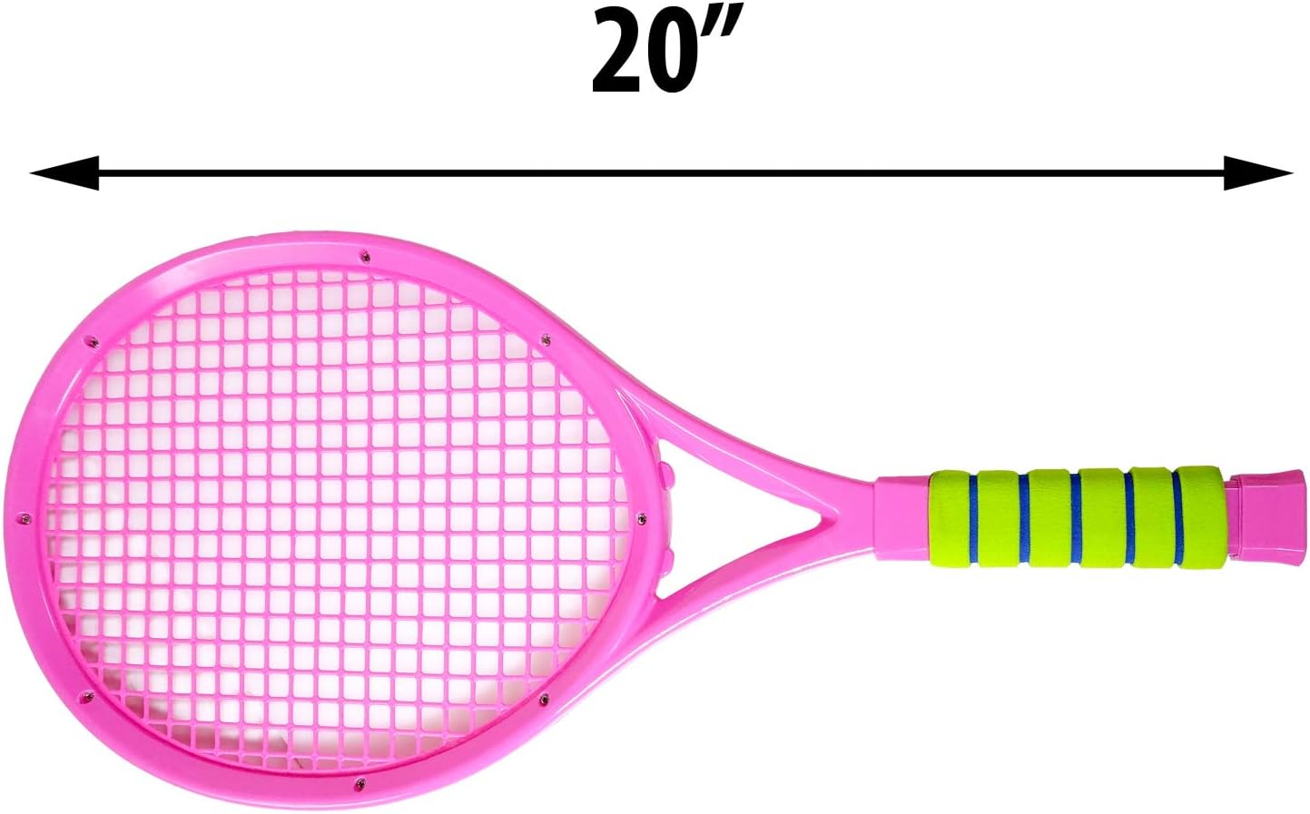 Kids Table Tennis Set - 2 Bats, 3 Balls, Net for All Ages Outdoor Playground Toy