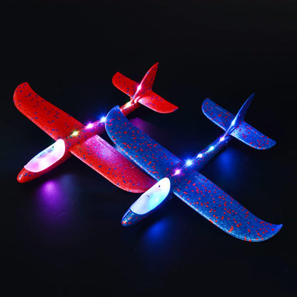 LED Glider Plane– Durable Outdoor Flying Toy for Kids