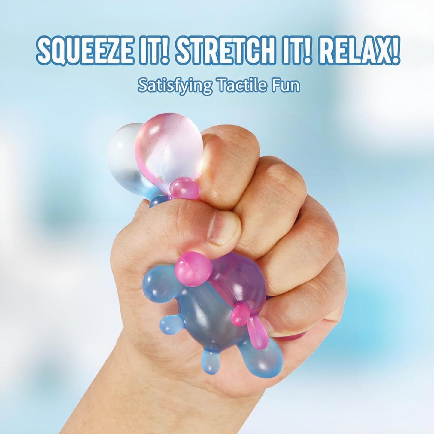 Splot Splat Squishy Stress Ball – Soft Colour Splash Fidget Toy