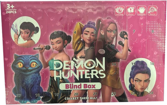 Demon Hunters Blind Box - Mystery Anime Collectible Figures, Detailed Mini Toy