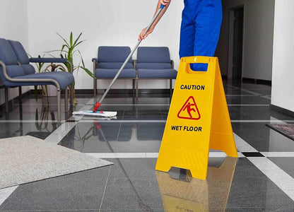 Warning Caution Wet Floor Sign Board Wet Floor Stand Yellow Safety Signs Board