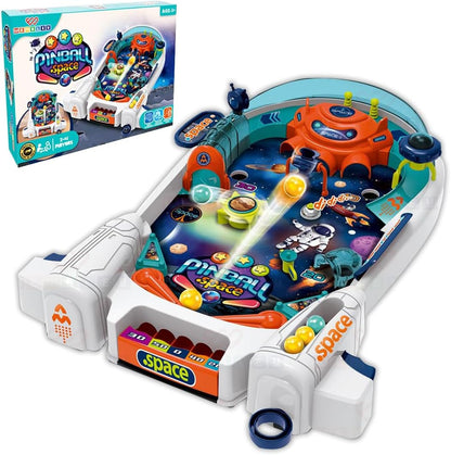 Plastic Mini Pinball Machine Arcade Tabletop Game for Kids