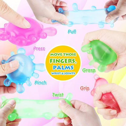 Splot Splat Squishy Stress Ball – Soft Colour Splash Fidget Toy