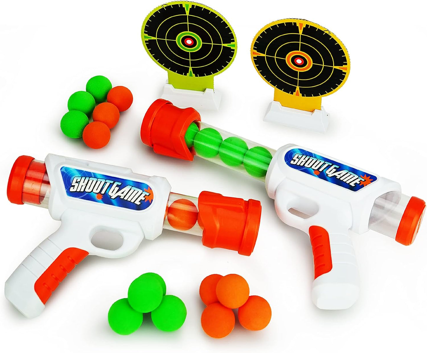 Soft Bullet Gun Launcher – Kids Safe Shooting Toy with Foam Bullets