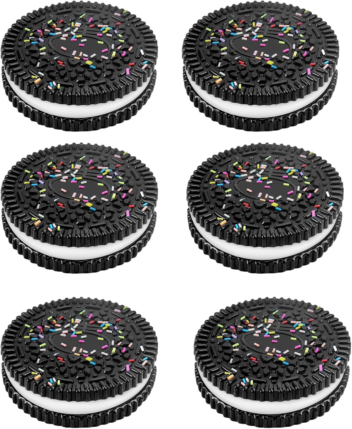 Soft Biscuit Squishy Toy Set 6 Pcs Slow Rising Stress Relief Toys