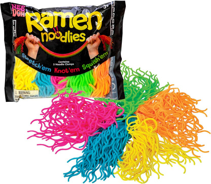 NeeDoh Ramen Noodlies Sensory Toy – Stretchy Noodle Clumps