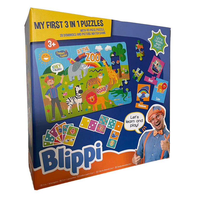 blippi toys 3 in 1 puzzle set