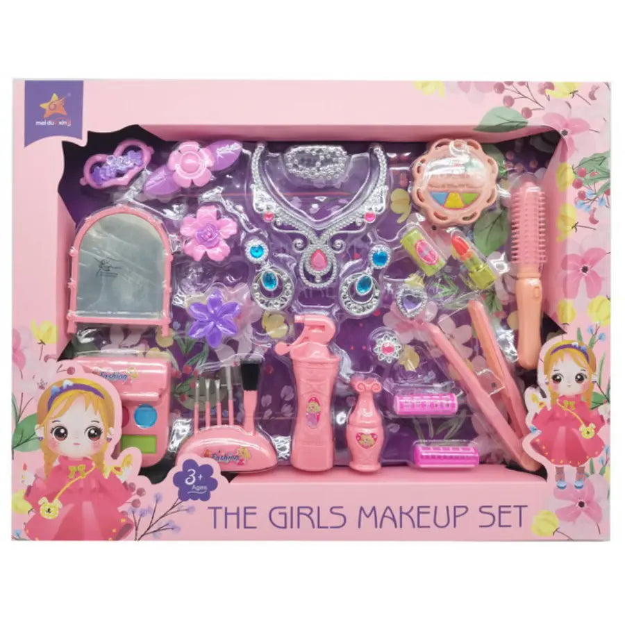 Baby Beauty Set Kids Pretend Play Makeup Kit Budget Store UK