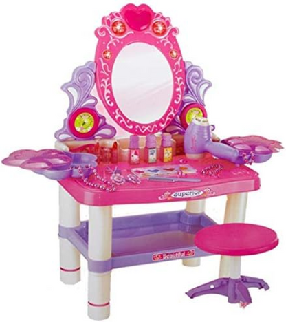 Girls Makeup Dressing Table - Stylish Vanity Set for Kids in the UK