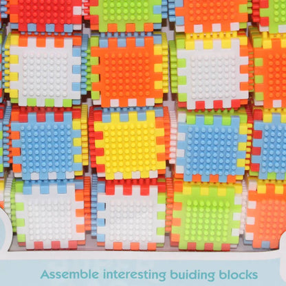 Beinzi Play and Learn building blocks set educational construction toy with colourful blocks for creative kids learning