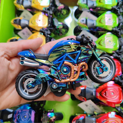 mini racing motorcycle diecast metal superbike model toy for kids collectible bike toy UK gift