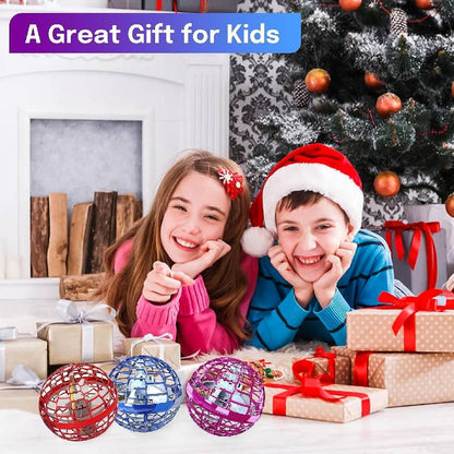 Flying Orb Spinner Toy with RGB Lights