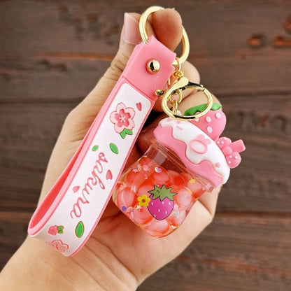 Adorable Key Rng Knitted Rabbit Keychain – Perfect Key Holder Gift for Kids