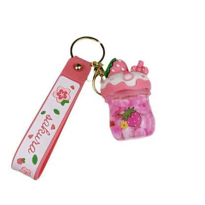 Adorable Key Rng Knitted Rabbit Keychain – Perfect Key Holder Gift for Kids